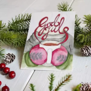Christmas card - Varm kakao A6